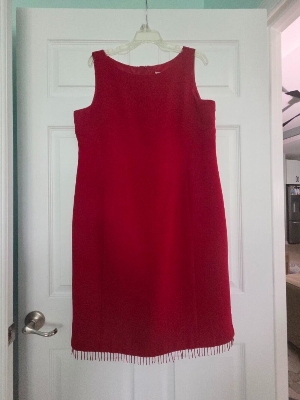 Studio I-Red Cocktail Dress-Size 16